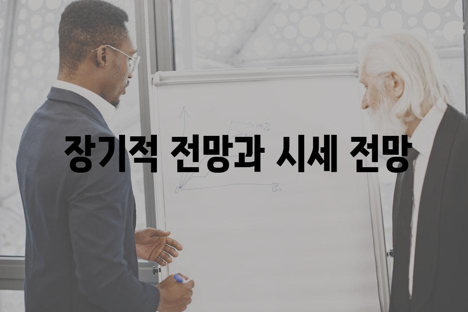 장기적 전망과 시세 전망