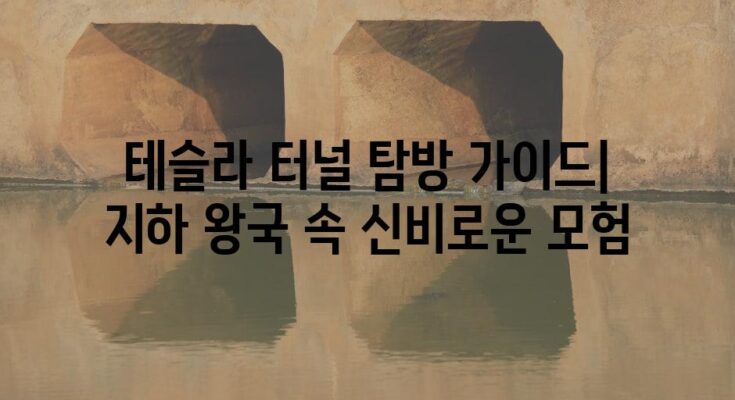 테슬라 터널 탐방 가이드| 지하 왕국 속 신비로운 모험