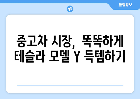 테슬라 모델 Y 중고차 가격 절약| 꿀팁 & 실전 전략 | 중고차 구매, 가격 협상, 꼼꼼한 확인