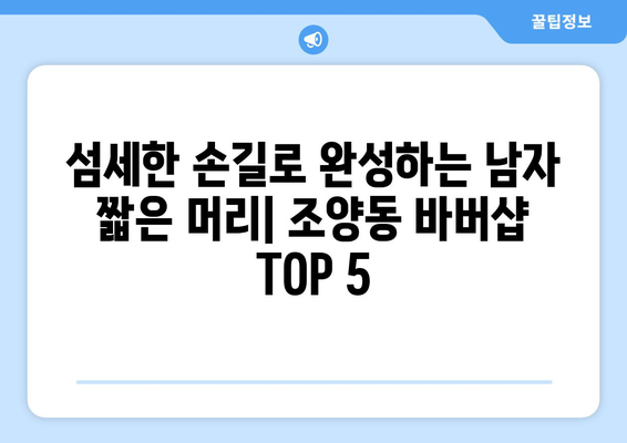 경상북도 경주시 조양동 남자 짧은머리 바버샵 잘하는 곳 추천 TOP 5