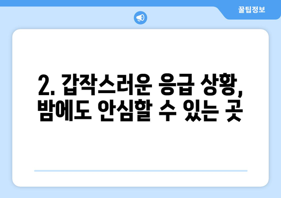 제주도 서귀포시 대정읍 일요일 휴일 공휴일 야간 진료병원 리스트